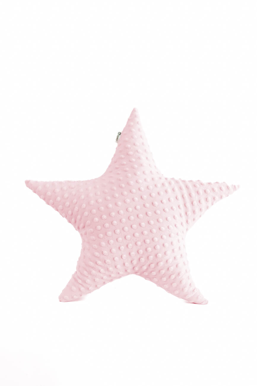 Vankúš hviezdička - Baby ružová